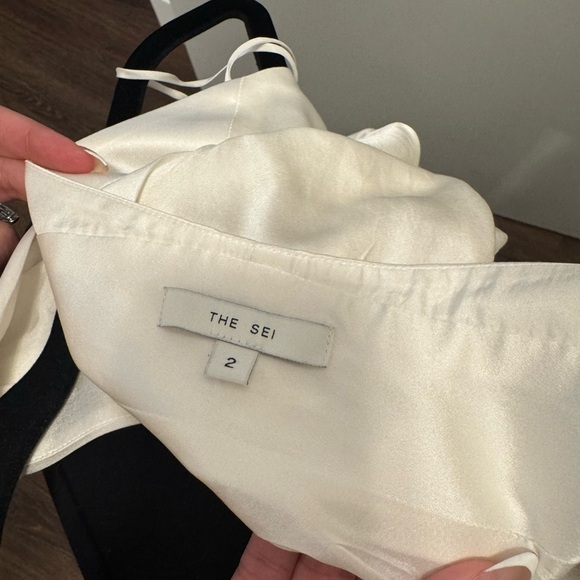 The Sei Cross Front Halter Dress - Picture 5 of 5